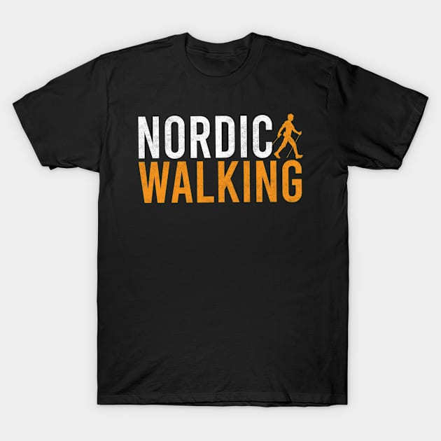 Nordic Walking Sport T-Shirt by MooonTees